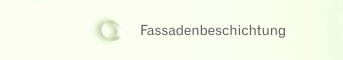 Fassadenbeschichtung